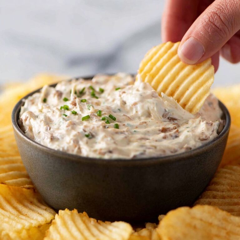 Homemade French Onion Dip Recipe
