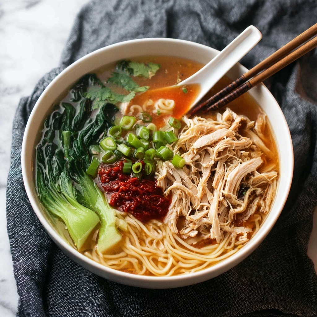 Chinese Chicken Noodle Soup Recipe - Recipe Image