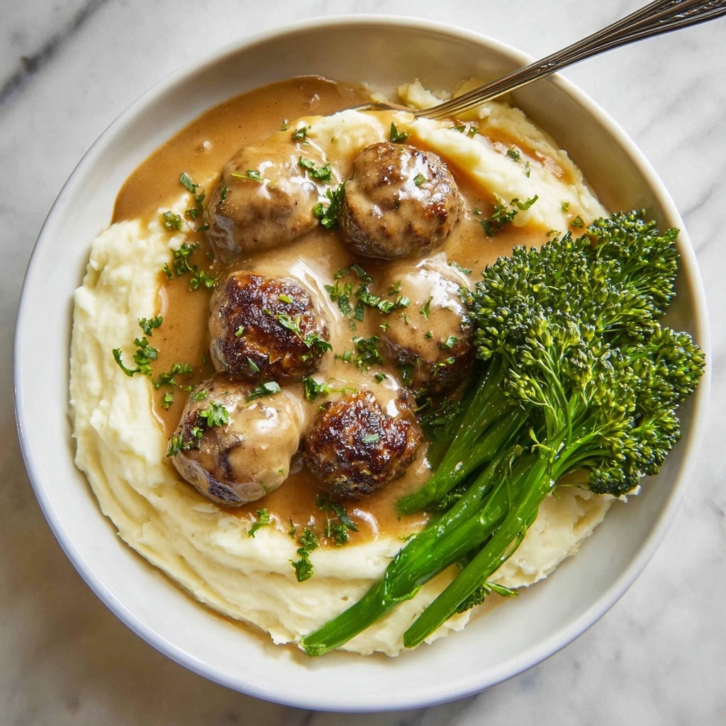 Swedish Meatballs (Homemade Ikea-Style Meatballs) Recipe - Recipe Image