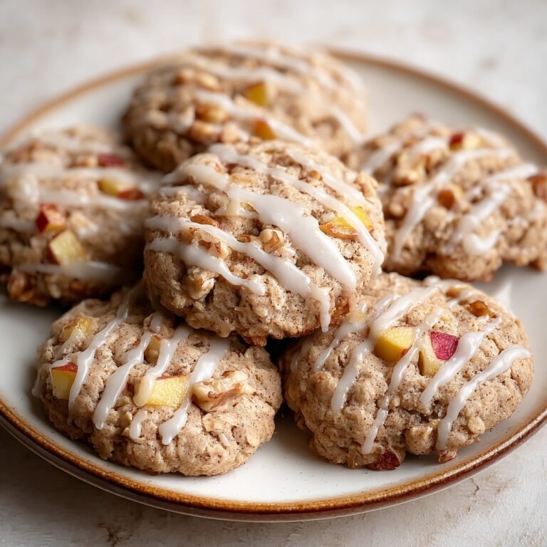 Apple Cinnamon Cookies with Maple Glaze Recipe