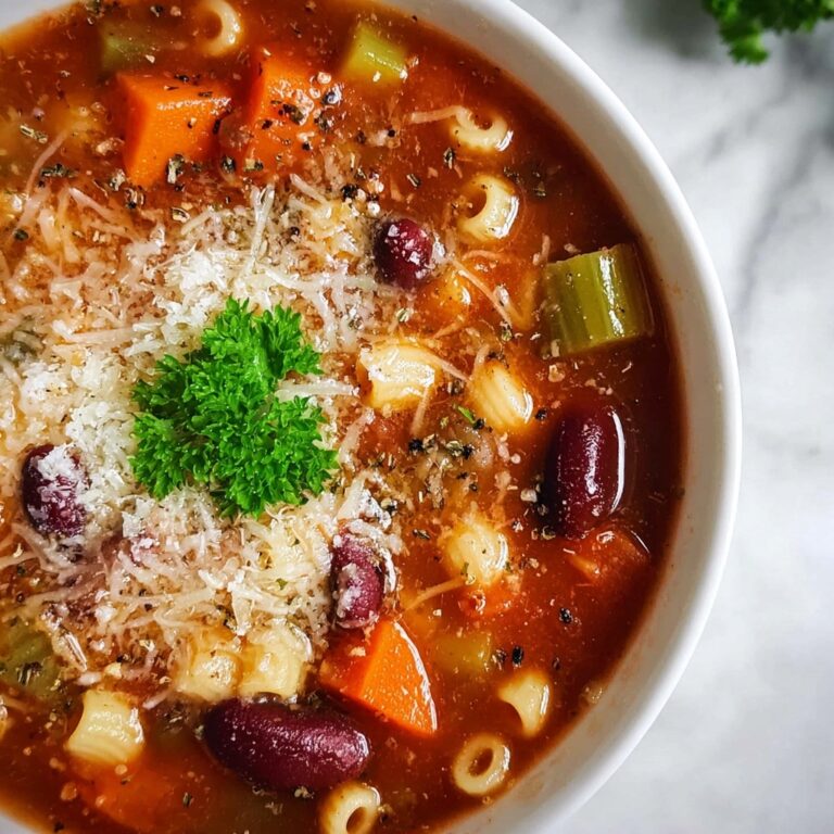 Italian Pasta Fagioli Soup Recipe