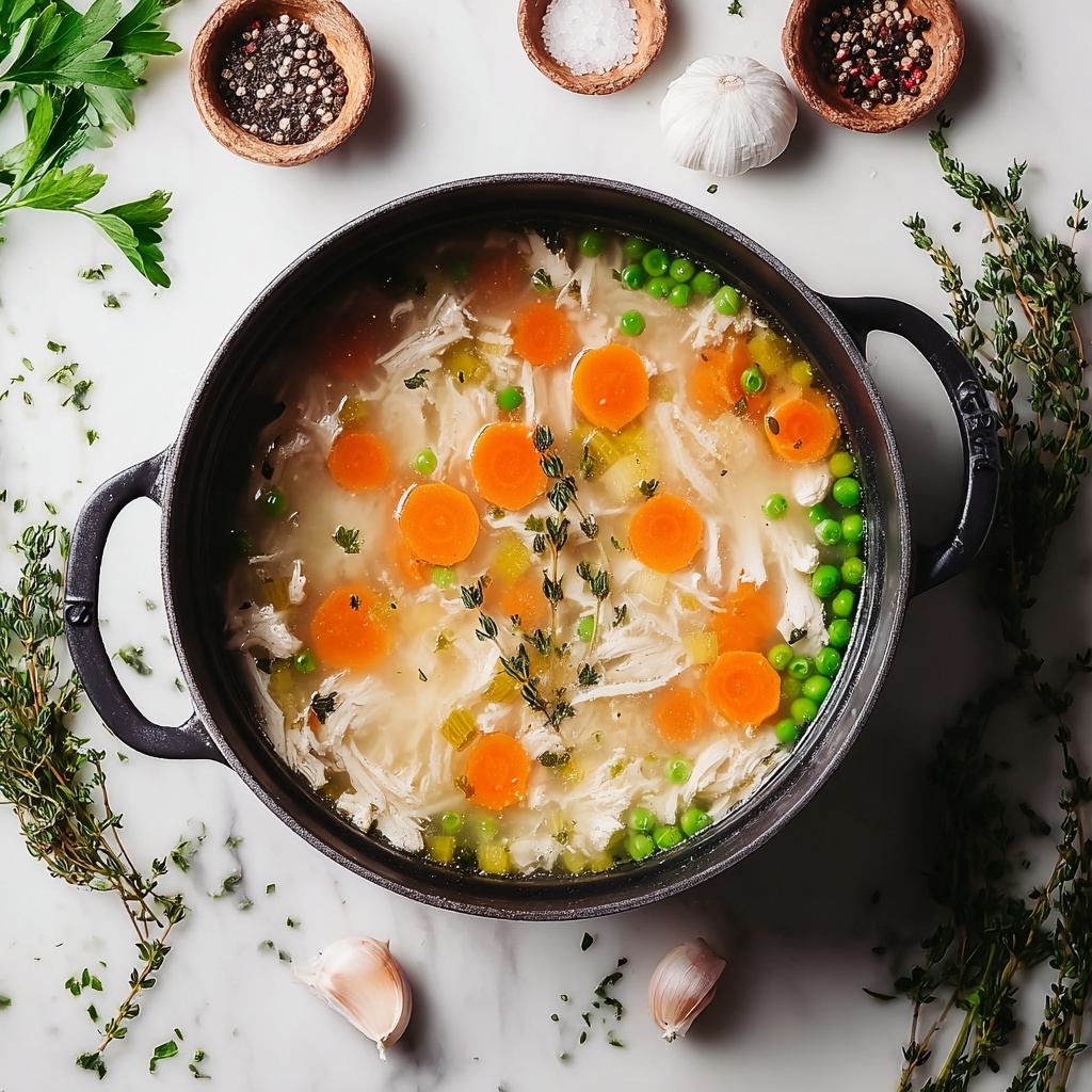 Cozy Chicken and Stars Soup Recipe - Recipe Image