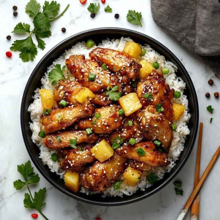 Sweet and Savory Pineapple Chicken and Rice Recipe