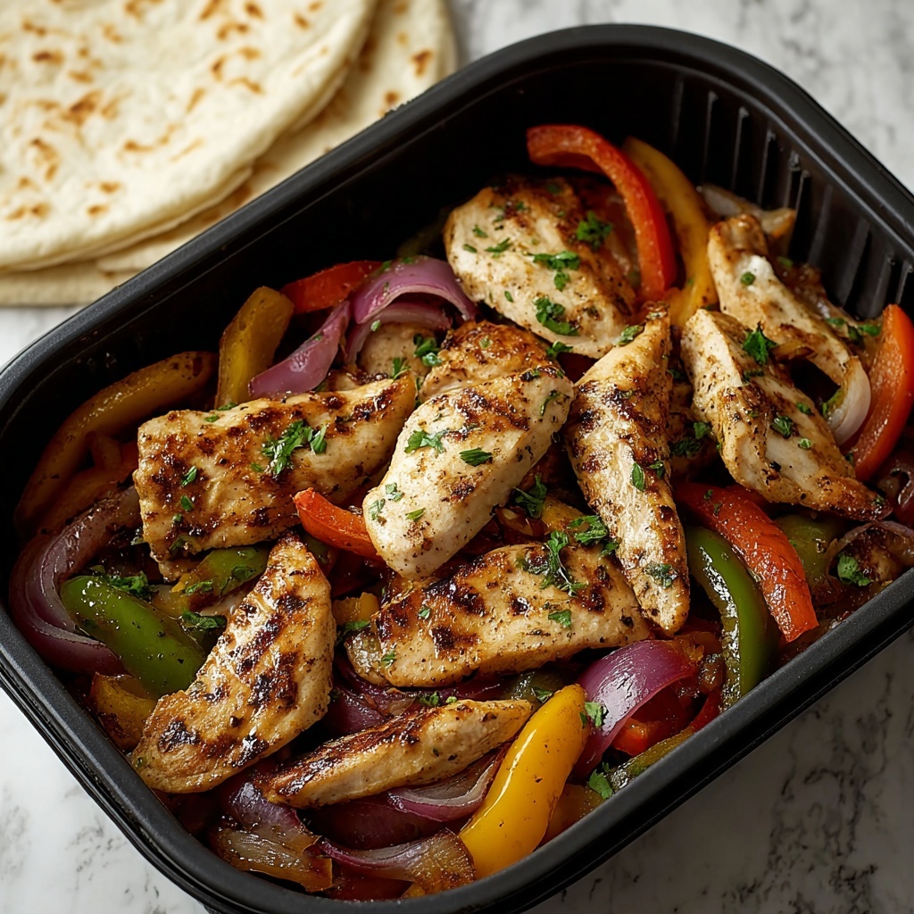 Air Fryer Chicken Fajitas Recipe - Recipe Image