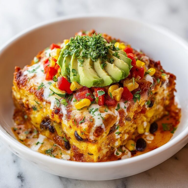 Vegetarian Enchilada Casserole Recipe