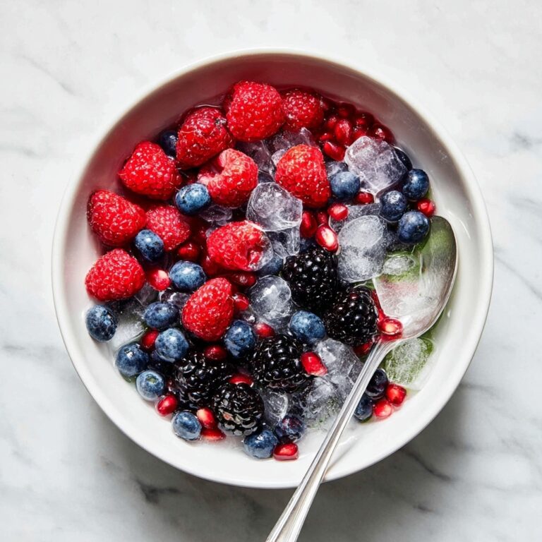 Nature’s Cereal with Berries, Pomegranate, and Mint Recipe