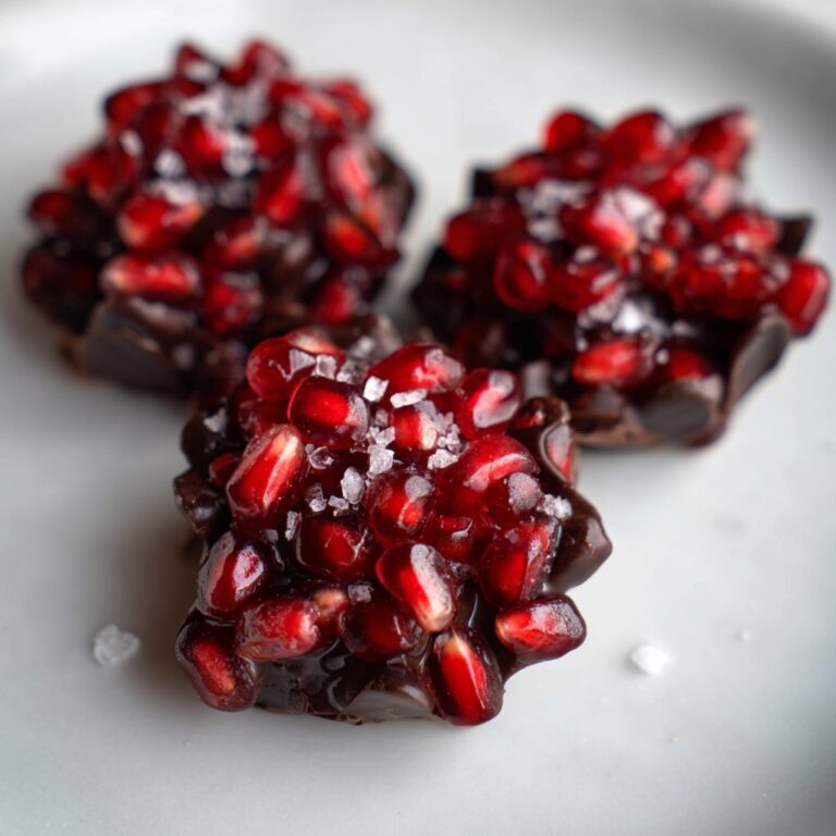 Pomegranate Dark Chocolate Bites Recipe