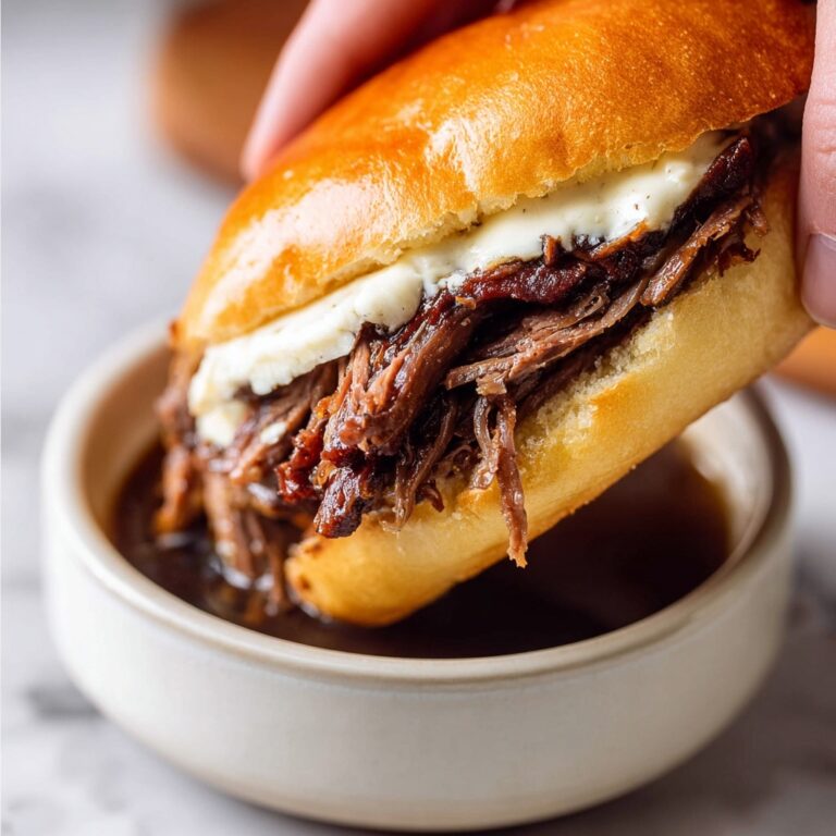 Slow Cooker French Dip Sandwiches Recipe