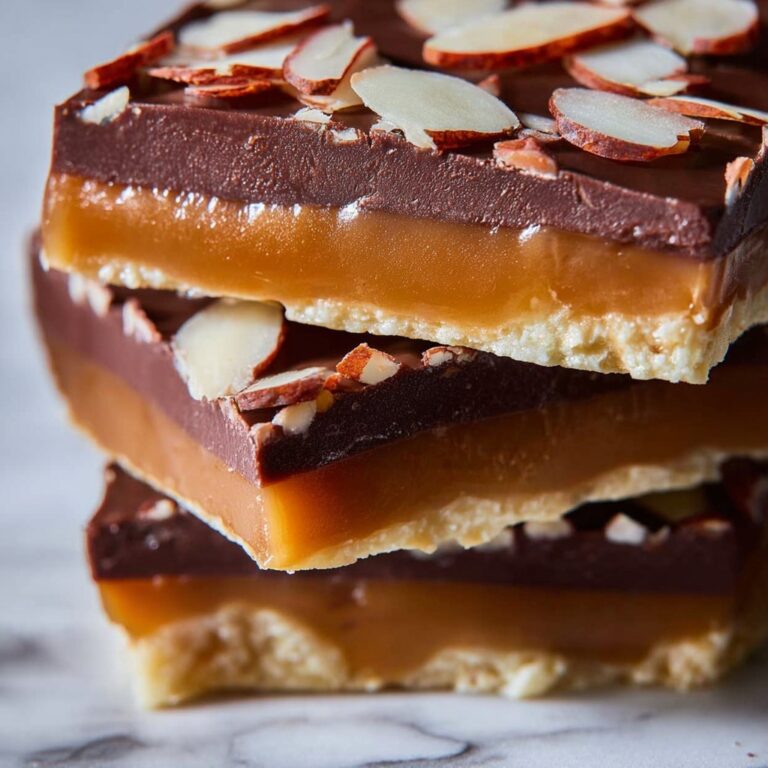 Homemade Toffee with Chocolate and Almonds Recipe