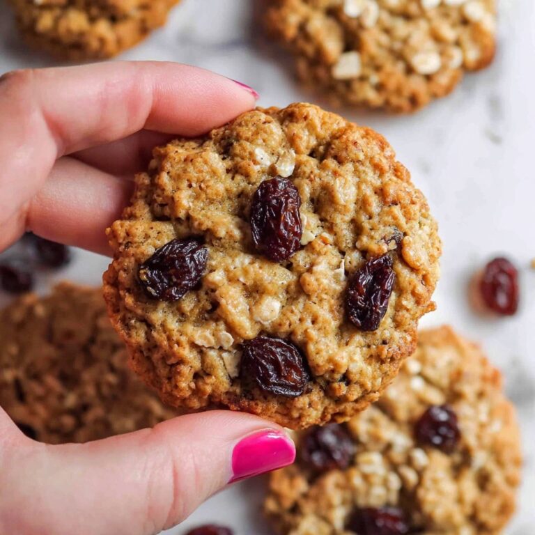 Soft Oatmeal Raisin Cookies Recipe