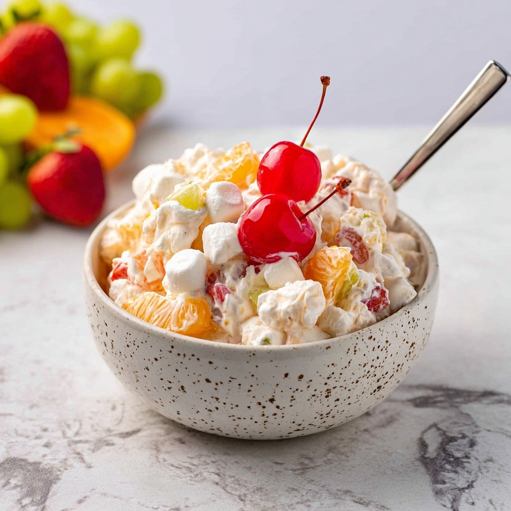 Marshmallow Fruit Salad Recipe - Recipe Image