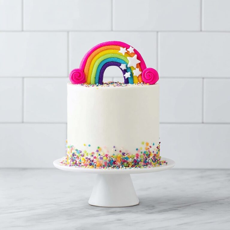 Rainbow Cake Recipe
