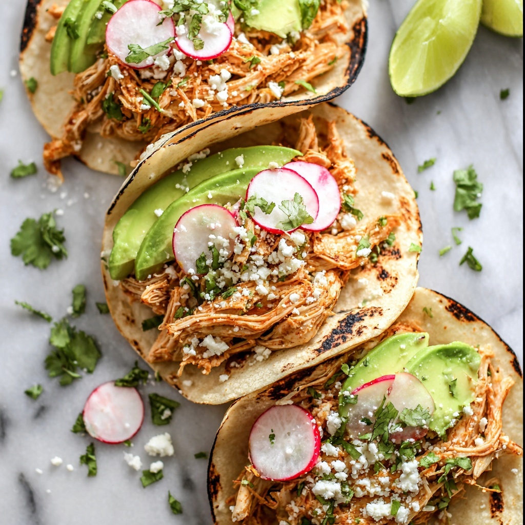 Crockpot Chicken Tacos Recipe - Recipe Image