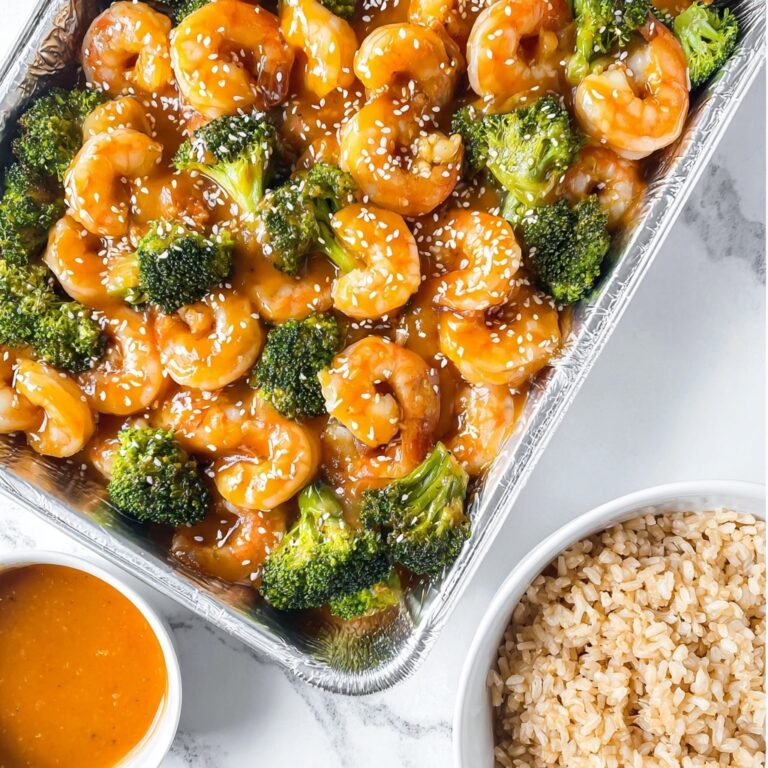 Sheet Pan Honey Garlic Shrimp and Broccoli Recipe