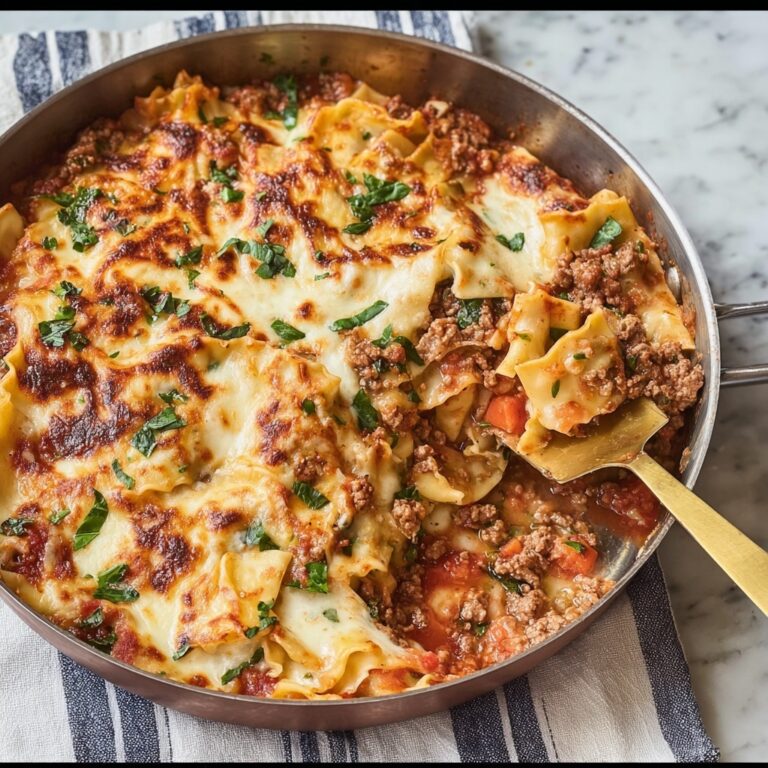 Skinny Cheat’s Lasagna (Only 8 Weight Watchers Points!) Recipe