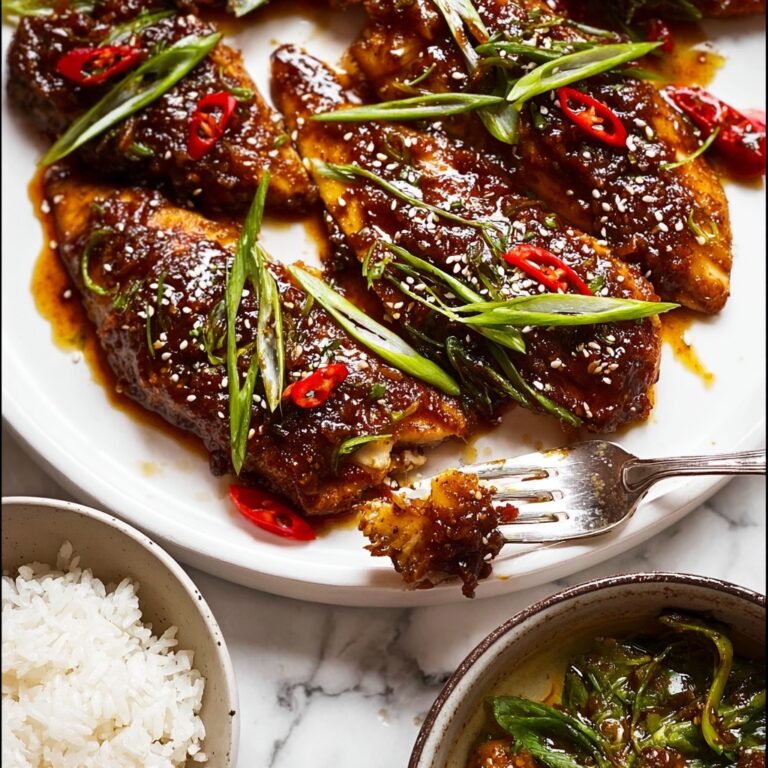 Asian Glazed Baked Barramundi Recipe