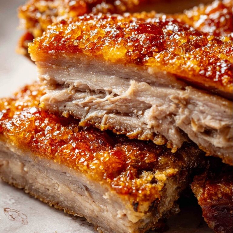 Pork Roast with Crispy Crackling Recipe