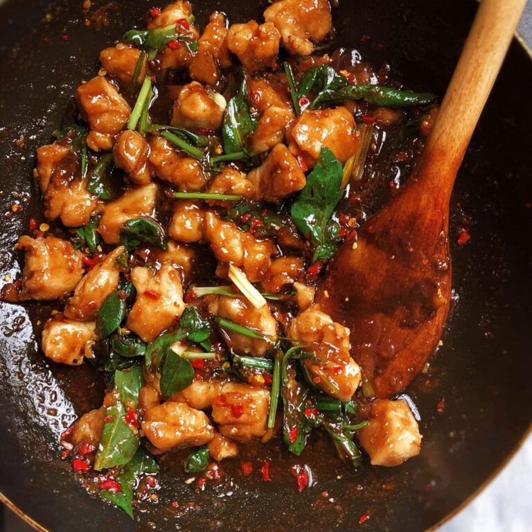 Thai Chilli Basil Chicken Recipe