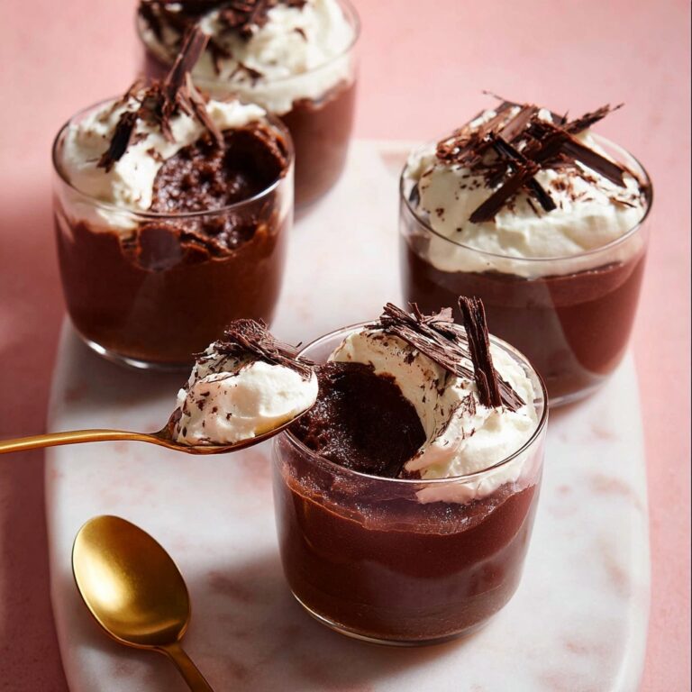 Chocolate Pudding Pots Recipe