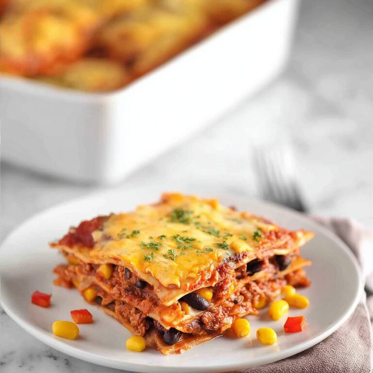 Mexican Lasagna Enchilada Stack Recipe