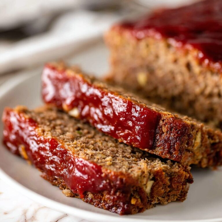 Classic Meatloaf with Tomato Ketchup Glaze Recipe