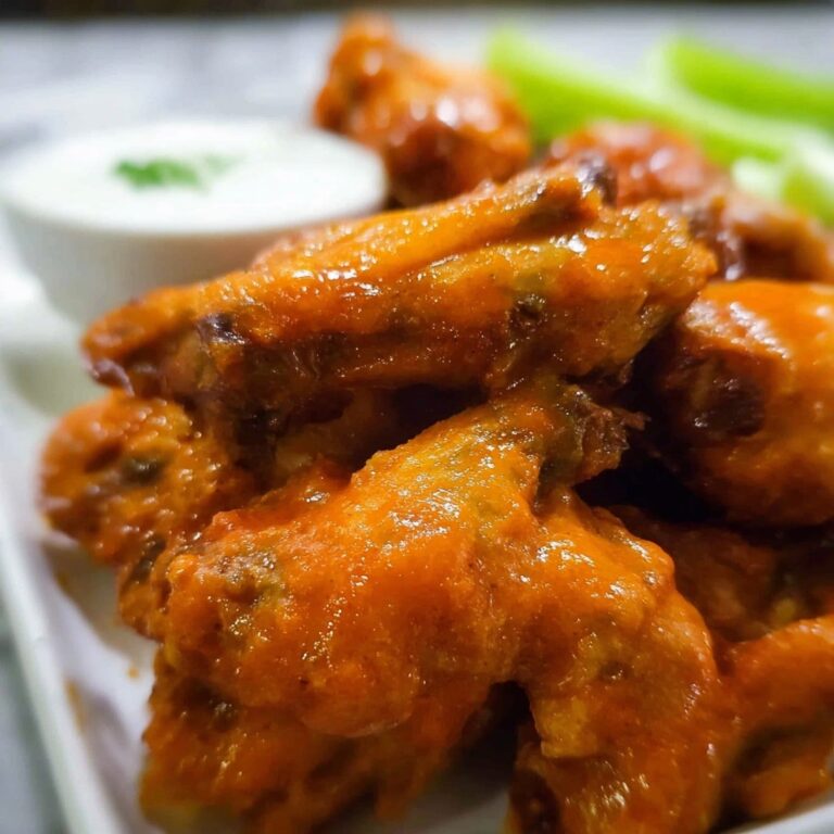 Truly Crispy Oven Baked Buffalo Wings Recipe