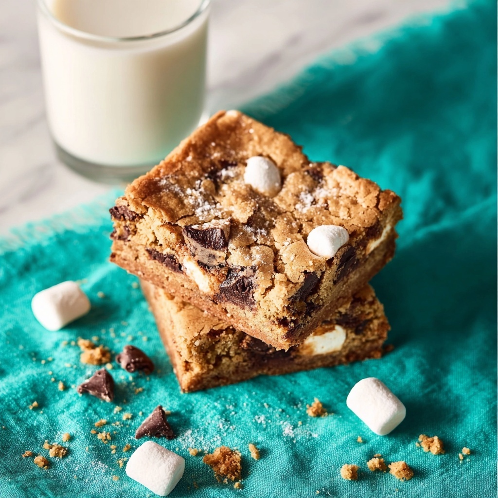 S'Mores Cookie Bars Recipe - Recipe Image