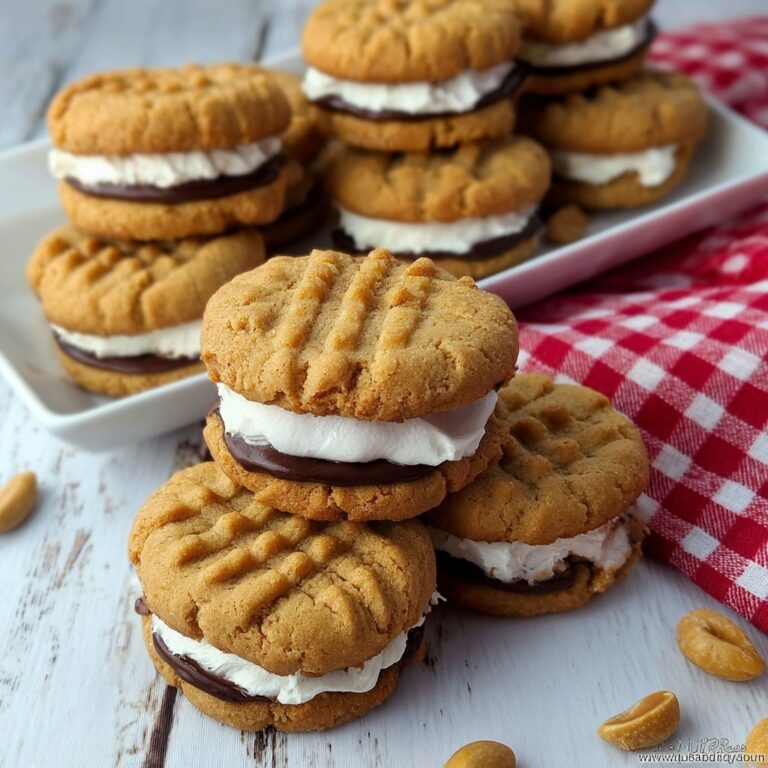 Peanut Butter S’mores Sandwich Cookies Recipe