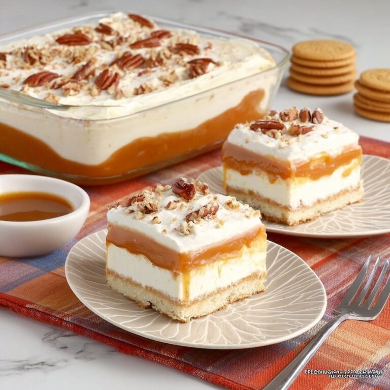 Easy Pumpkin Dessert Lasagna Recipe