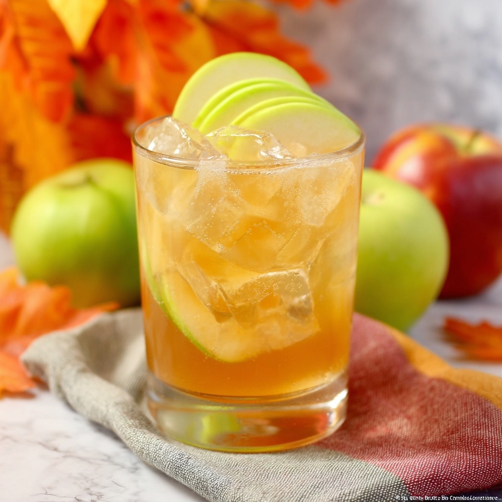 Apple Cider Bourbon Cocktail Recipe - Recipe Image