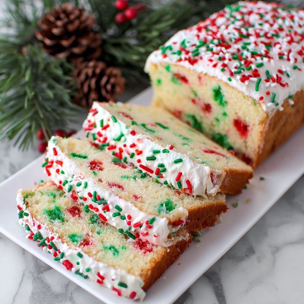 Christmas Sprinkled Bread Recipe - Recipe Image