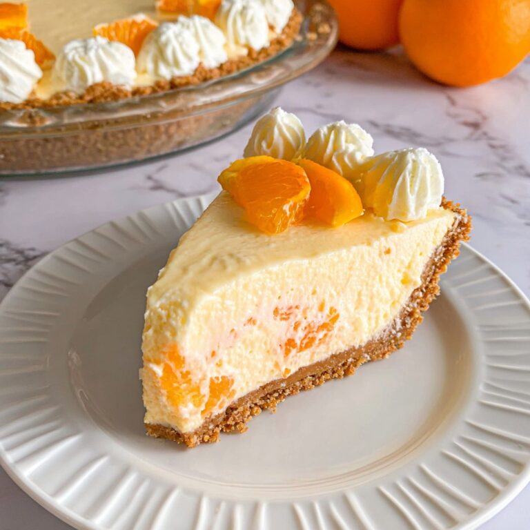 Orange Creamsicle Pie Recipe