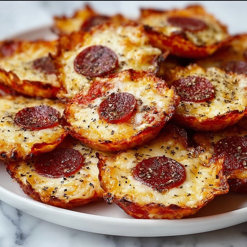 2 Ingredient Easy Pizza Chips Recipe - Recipe Image