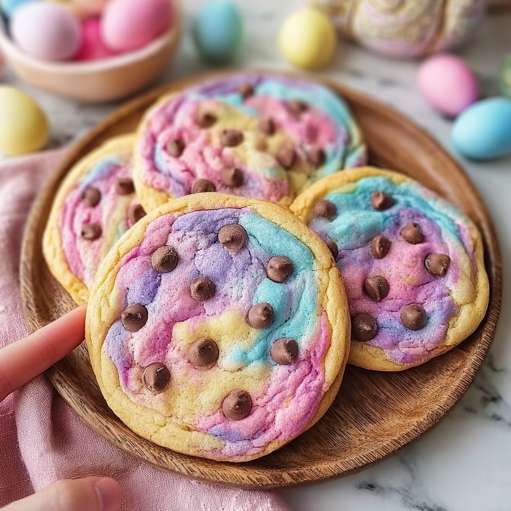 Easter Chocolate Chip Cookies Recipe - Recipe Image
