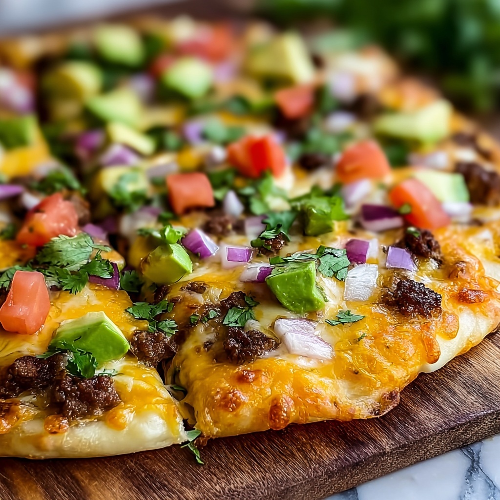 Indulgent Homemade Mexican Pizza: Customize Your Comfort Feast Recipe - Recipe Image
