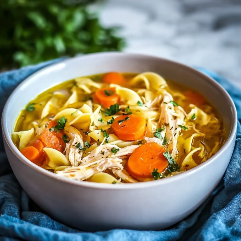 Comforting Classic Chicken Noodle Soup Recipe