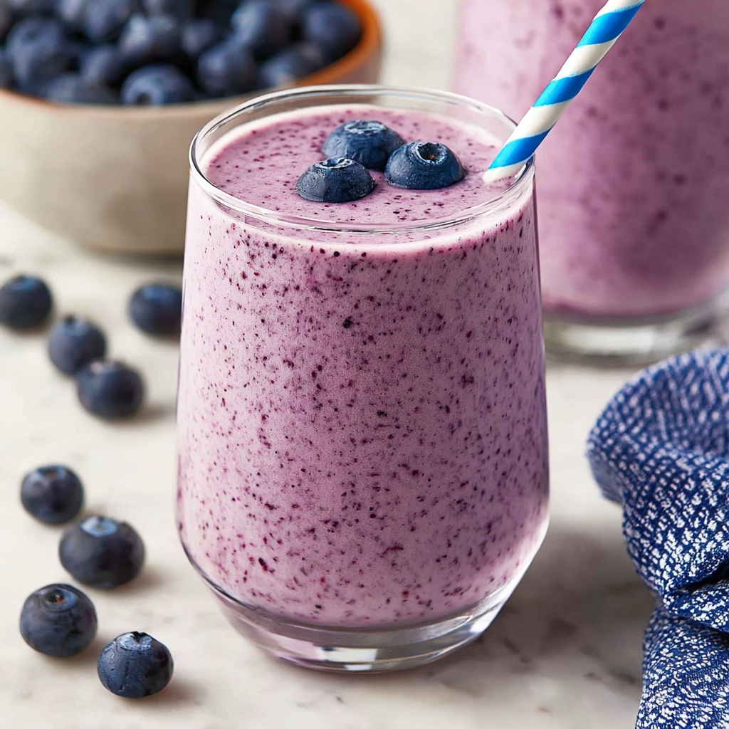 Blueberry Banana Smoothie Recipe - Recipe Image