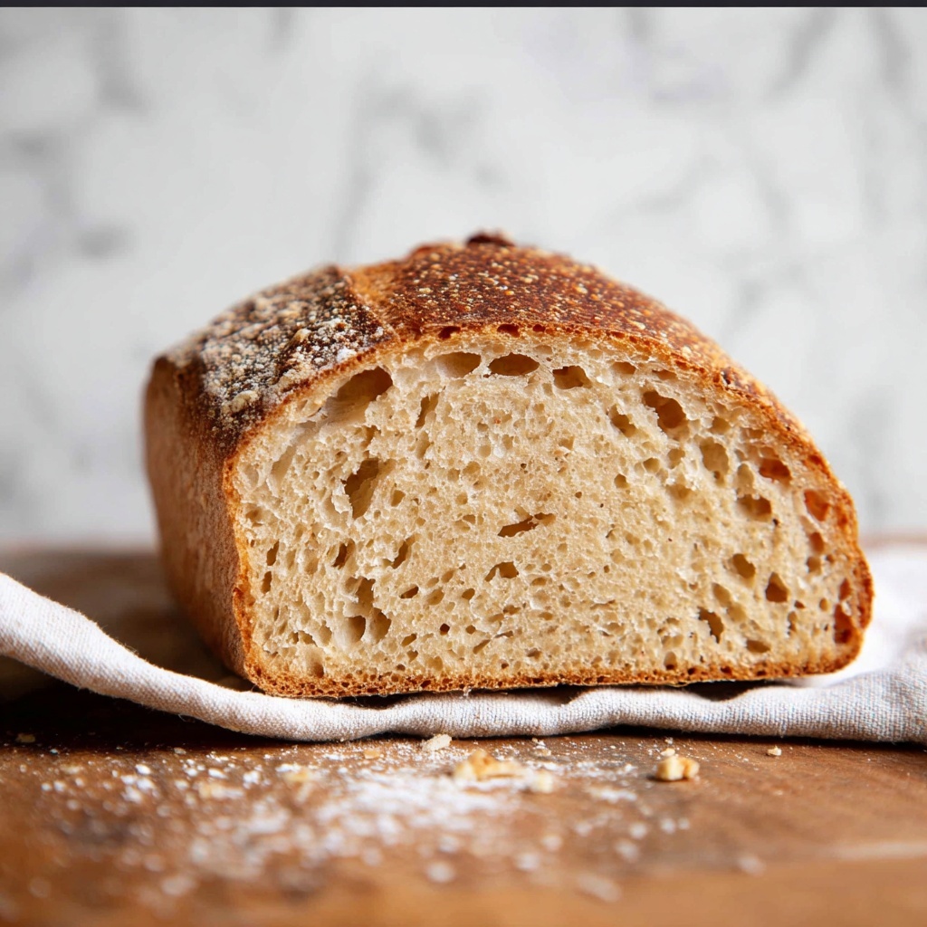 Easy Sourdough Bread Recipe - Recipe Image