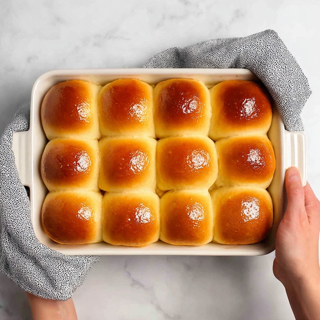 Easy Homemade Dinner Rolls Recipe - Recipe Image