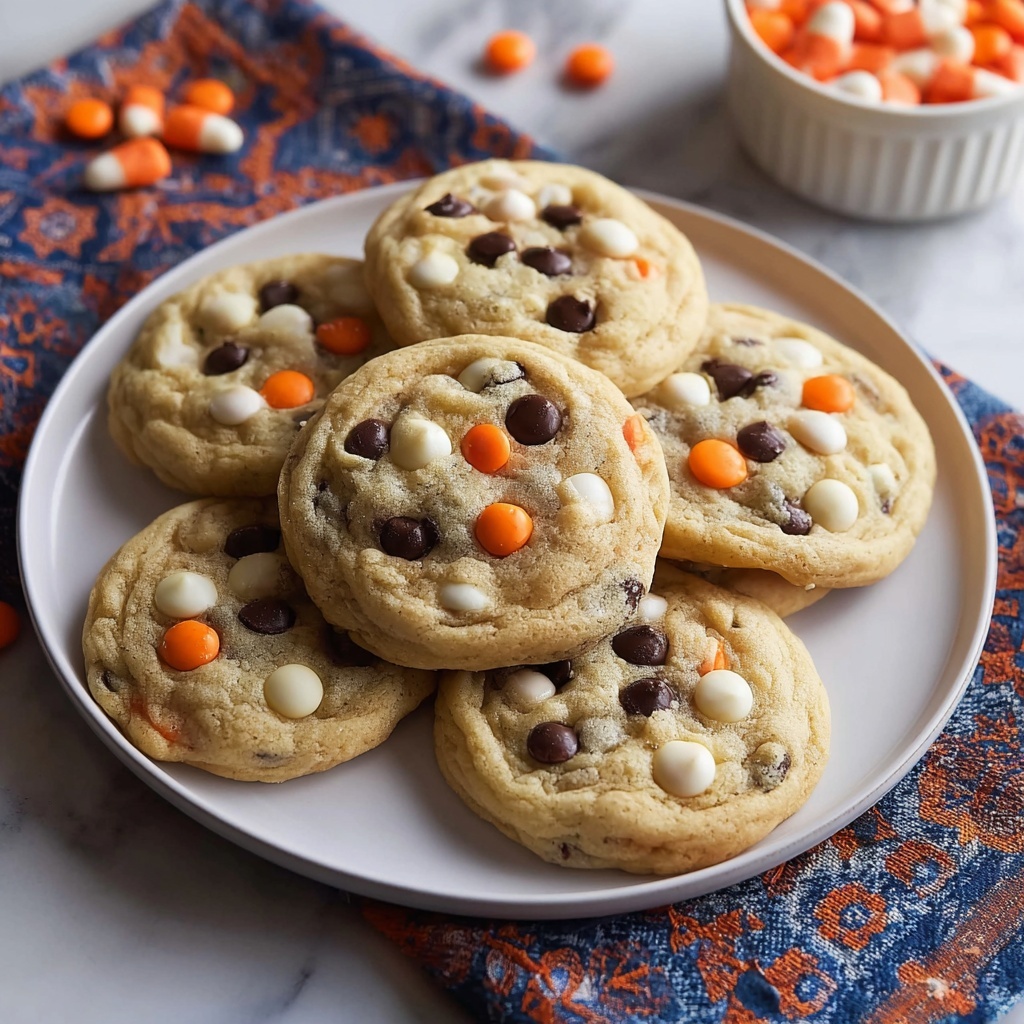 Hauntingly Delicious Chocolate Chip Spooky Cookies Recipe - Recipe Image