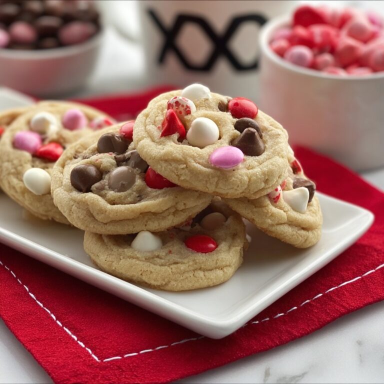 Valentine’s Chocolate Chip Cookies Recipe
