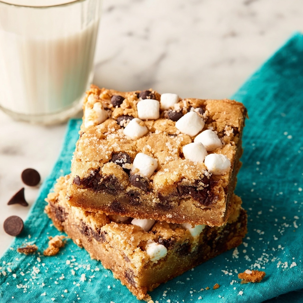 S'Mores Cookie Bars Recipe - Recipe Image