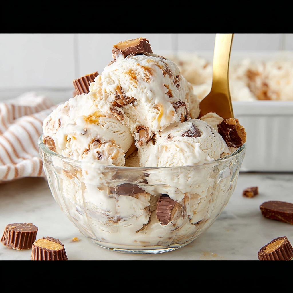 No-Churn Moose Tracks Ice Cream Recipe - Recipe Image