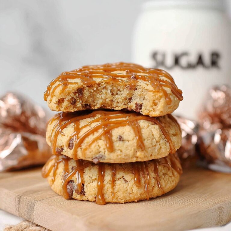 Oatmeal Rolo Cookies Recipe