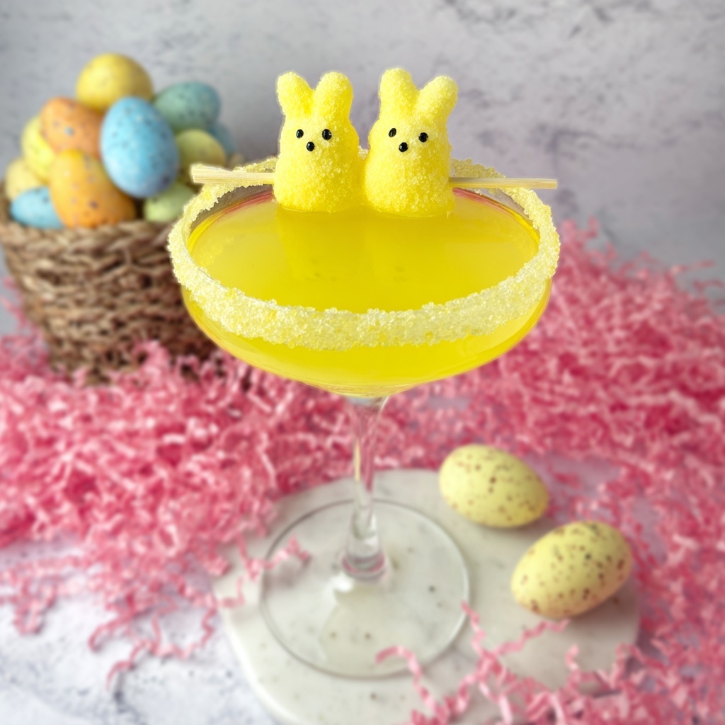 Easter Peeps Martini Recipe - Recipe Image