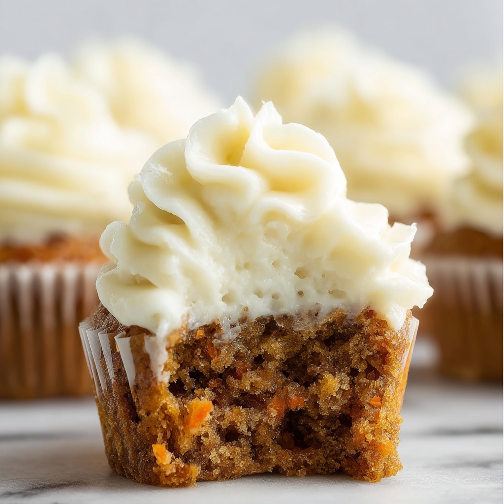 Carrot Cake Cupcakes Recipe - Recipe Image