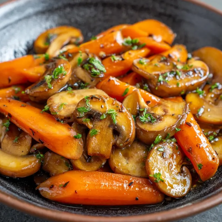 Pickled Shiitake Mushrooms and Carrots Recipe