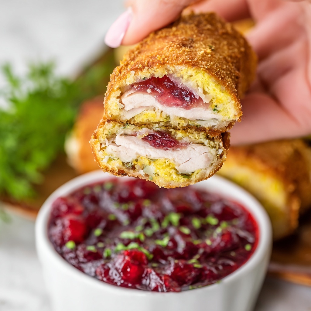 Thanksgiving Egg Rolls Recipe - Recipe Image