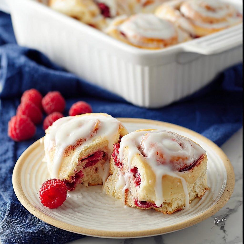 Raspberry Sweet Rolls Recipe - Recipe Image