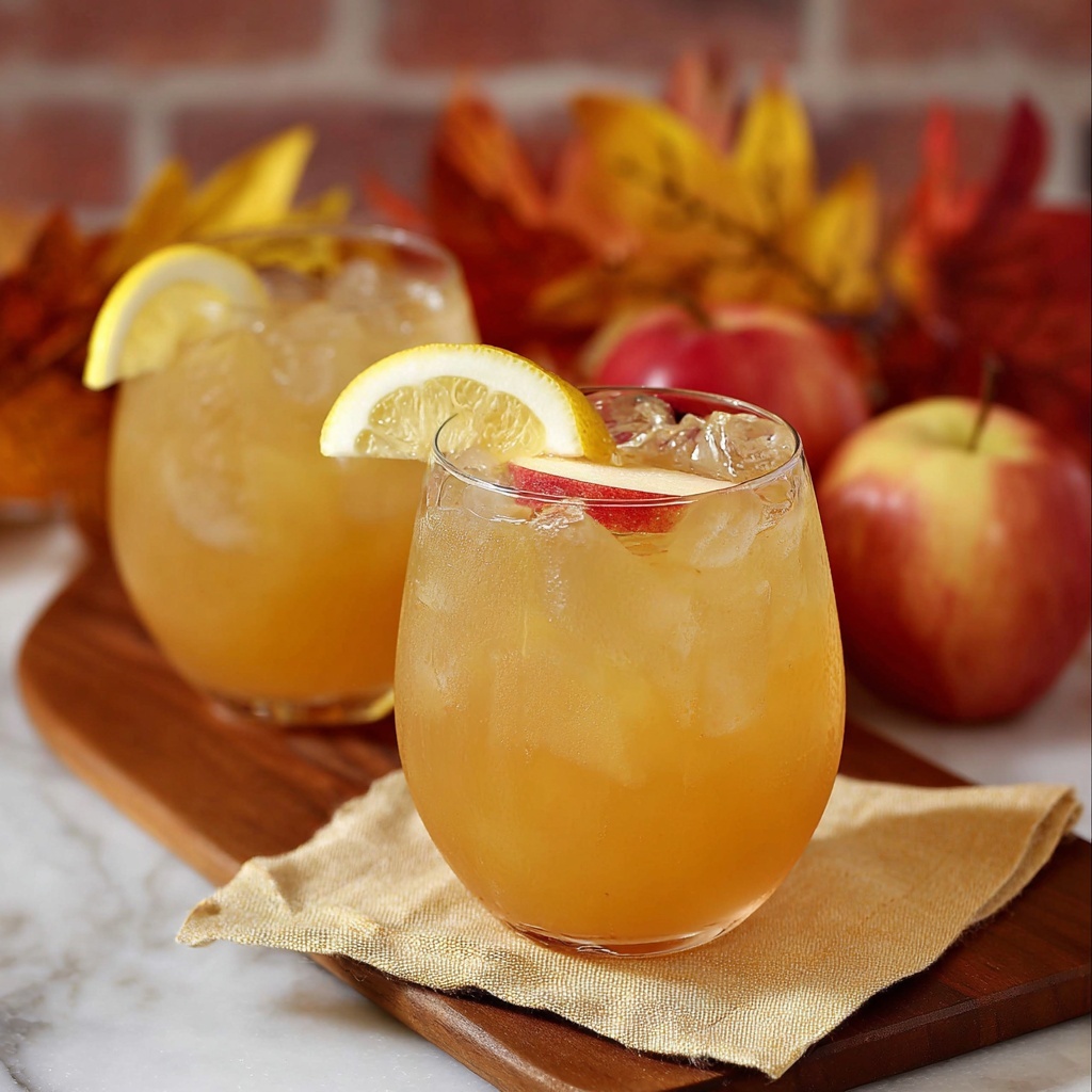 Apple Whiskey Sour Recipe - Recipe Image